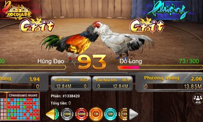 Đá gà xocdia88 Kinh nghiệm soi kèo đá gà bất bại